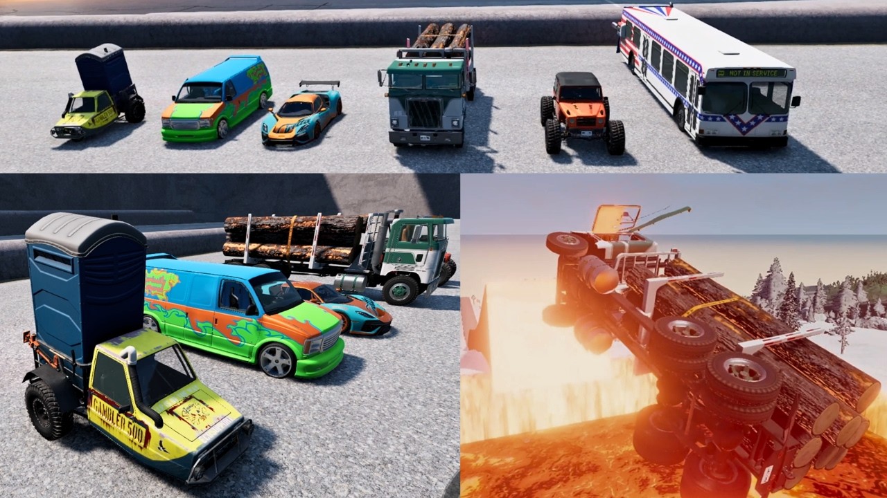 200 MPH EXTREME CRASH Test! 😱 Realistic Destruction in BeamNG.drive