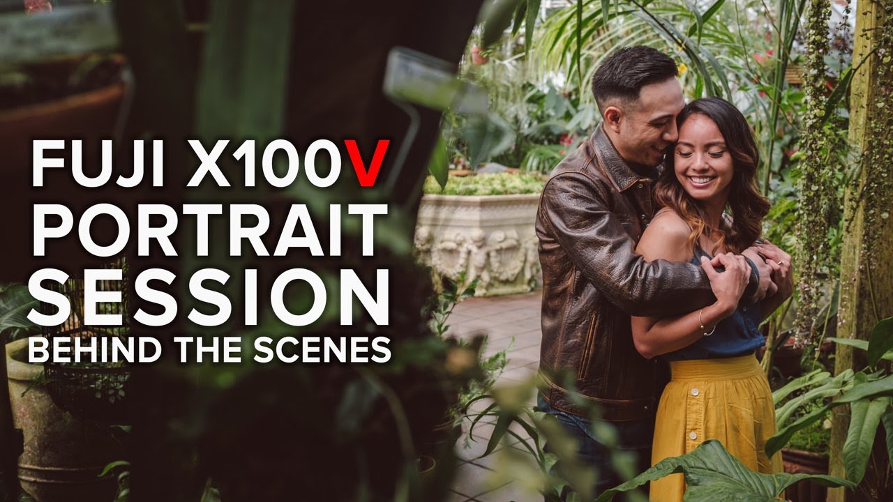 Engagement Photoshoot Behind The Scenes - Fujifilm X100V Portraits