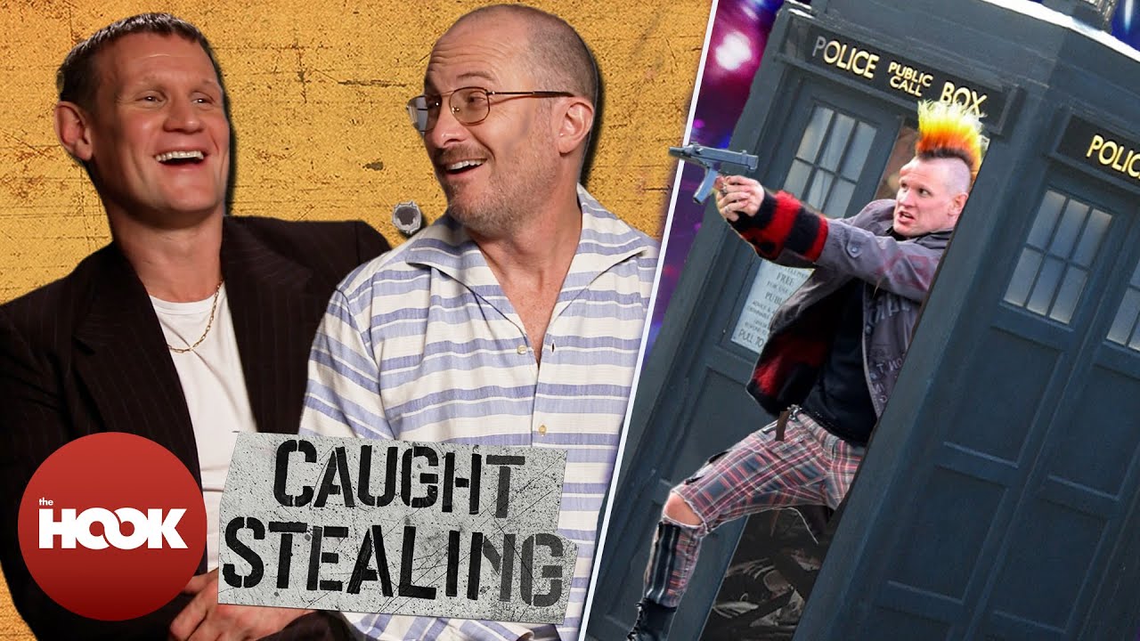 Matt Smith on what his 'Caught Stealing' character would do with a Tardis | @TheHookOfficial