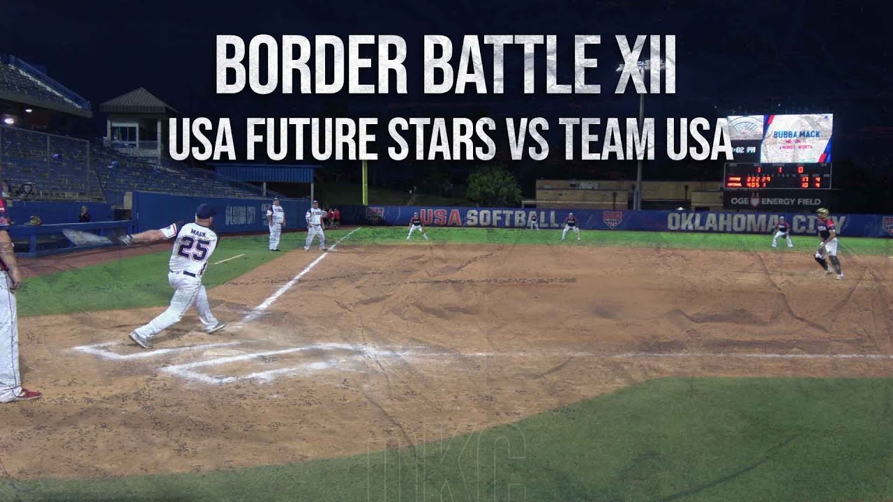 USA Future Stars против Team USA — игра Border Battle 12 2022 CONDENSED