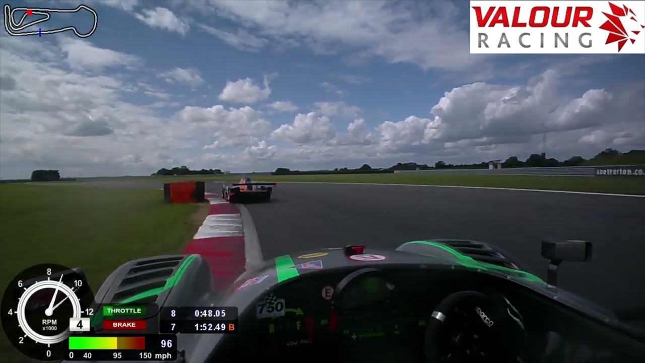 Leon Morrell 750MC BIKESPORTS Snetterton race 1 2023 driving his Radical SR3 RSX epic race!