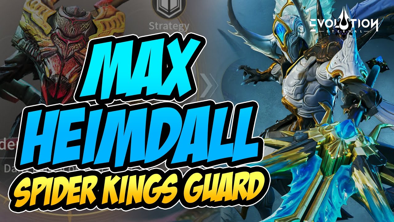 Spider Kings Guard Max Heimdall Kraken Player in SEA Cluster (Valentines Event)