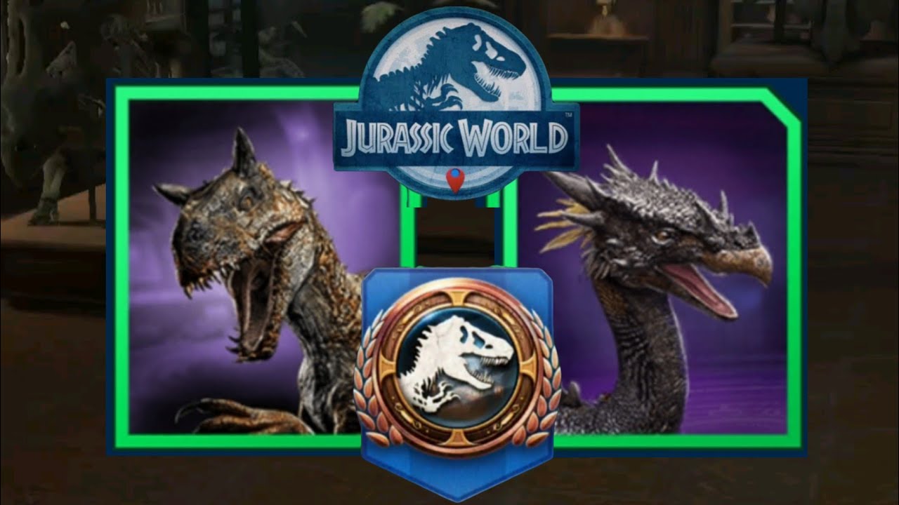 #28. INDOTAURUS Vs PHORUREX!! LOCKWOOD LIBRARY PvP BATTLE in Jurassic World Alive
