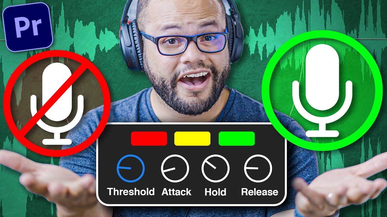 Noise Gate - How To Automatically Mute/Unmute Audio in Premiere Pro