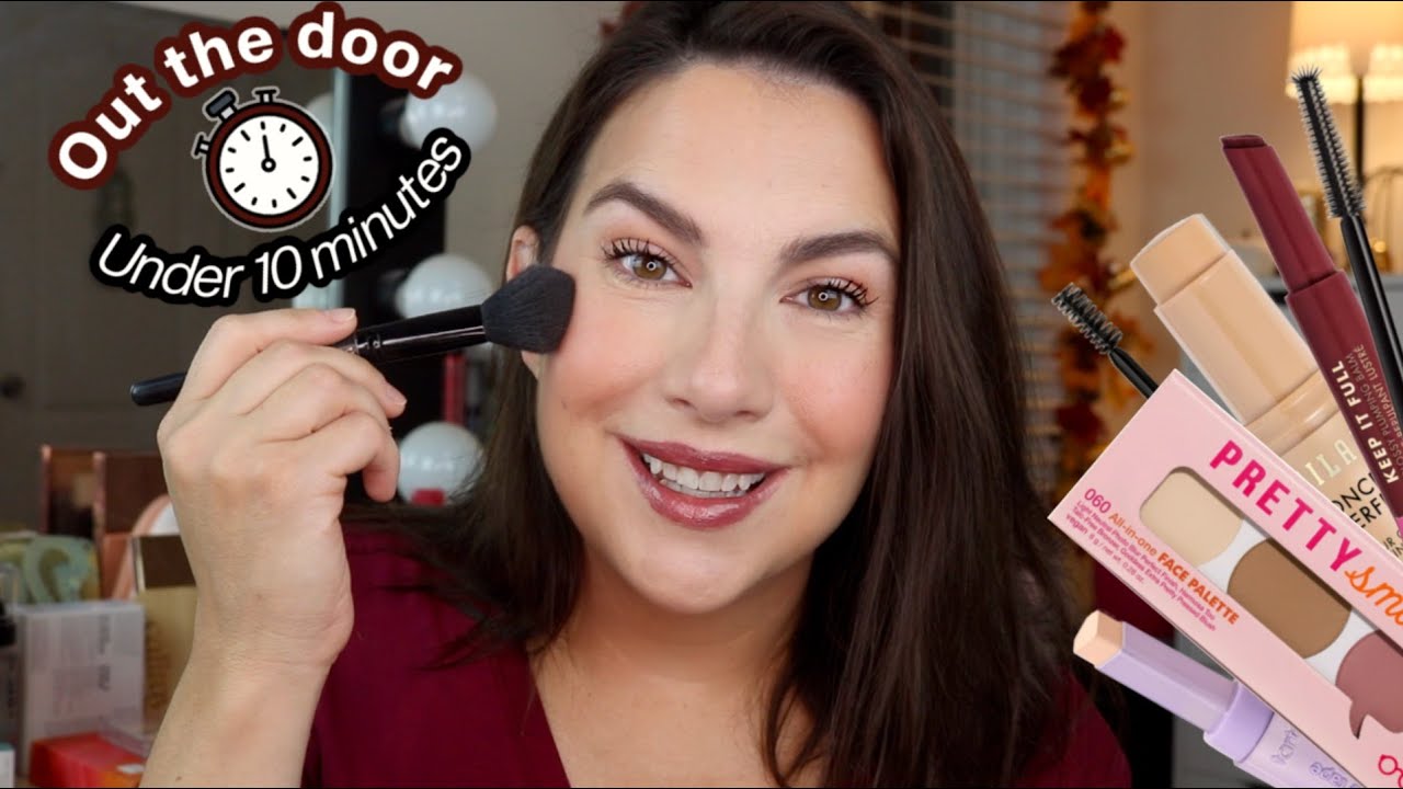 UNDER 10 MINUTE MAKEUP - Simple & Finished