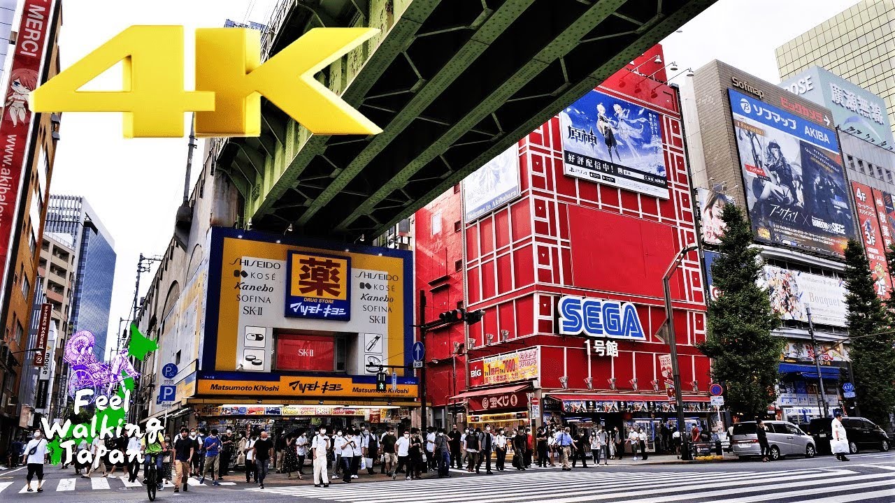 【4K 60fps】Tokyo Walk in Akihabara Main Street Daylight view 秋葉原 散歩