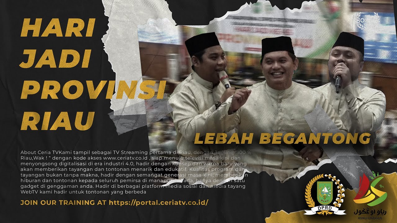 Sedap Betol!!! Perform Lebah Begantong - Selamat Hari Jadi Provinsi Riau #ewahh #riau #dprdprovinsi