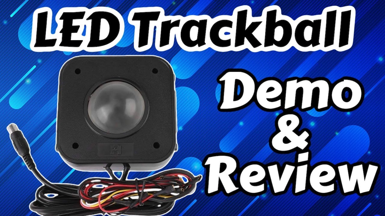 Arcade Trackball Demo & Review - Demoed On Raspberry Pi w/ RetroPie - RetroPie Guy Product Review