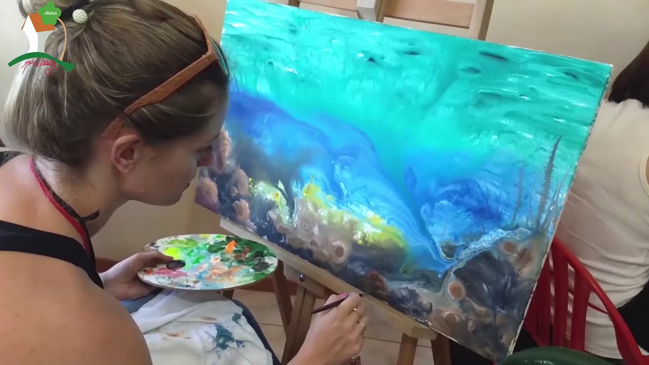 Paraguay workshop com Maneco Araújo 2018 tema fundo do mar