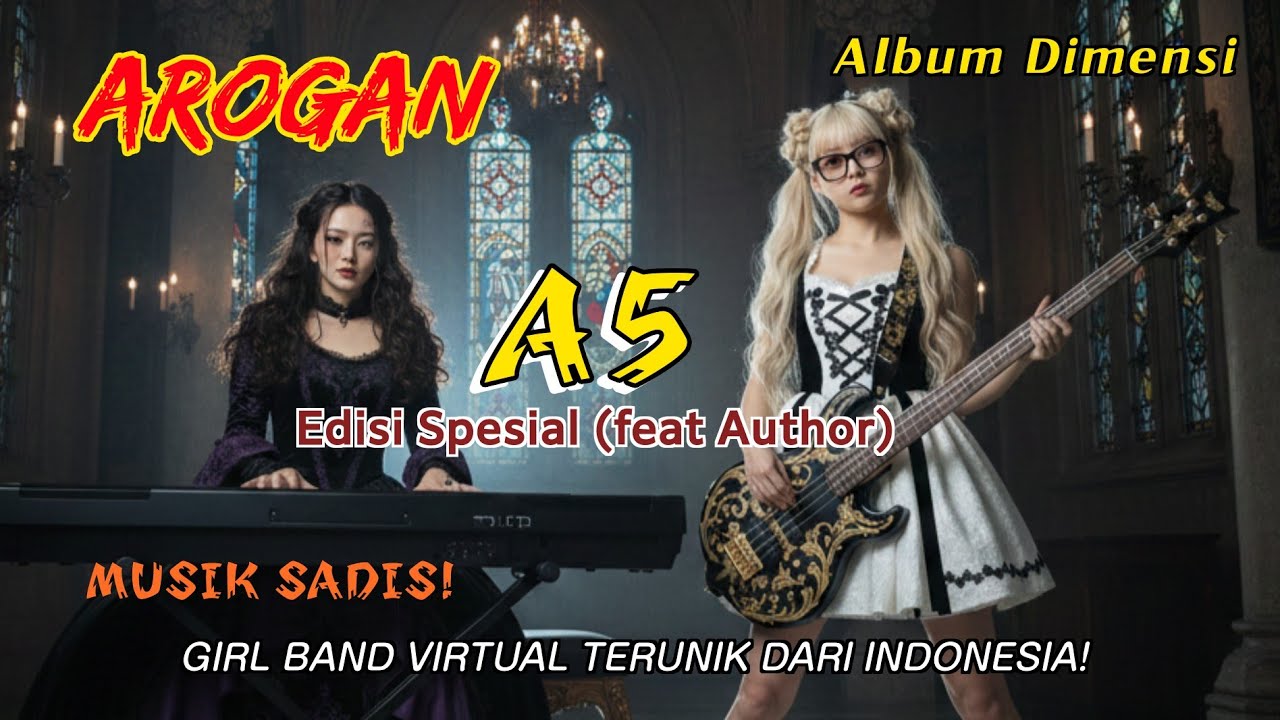 AI MUSIC VIDEO | AROGAN BY A5 & AUTHOR | Ini bener-bener musik yang arogan dan beringas! 🫣