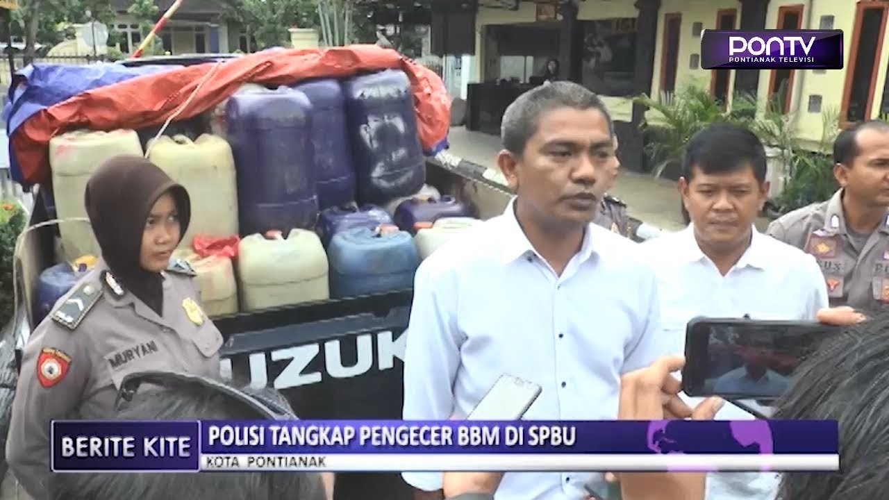 Polisi Tangkap Pengecer BBM Di SPBU