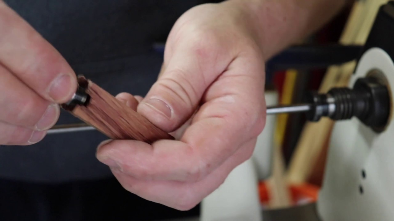 Turning a pen with a Sierra Twist Pen Kit