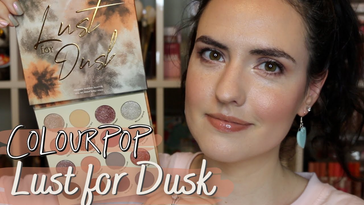ColourPop LUST FOR DUSK Palette Ulta Exclusive | Swatches, Review, Tutorial + LOTS of Comparisons