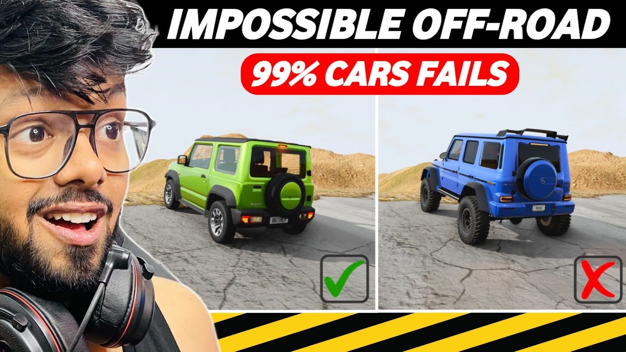 Best Off-Road SUVs VS Impossible Challenge - AFKaman