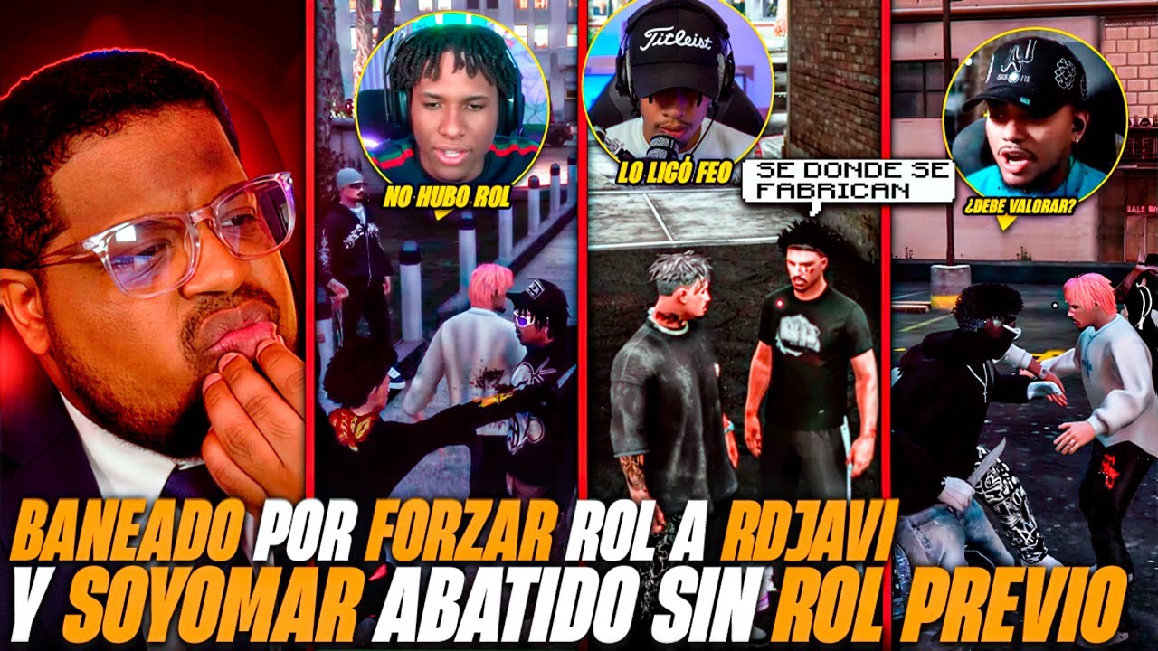 BANEADO POR FORZAR ROL A RDJAVI Y SOYOMAR ABATIDO SIN ROL PREVIO