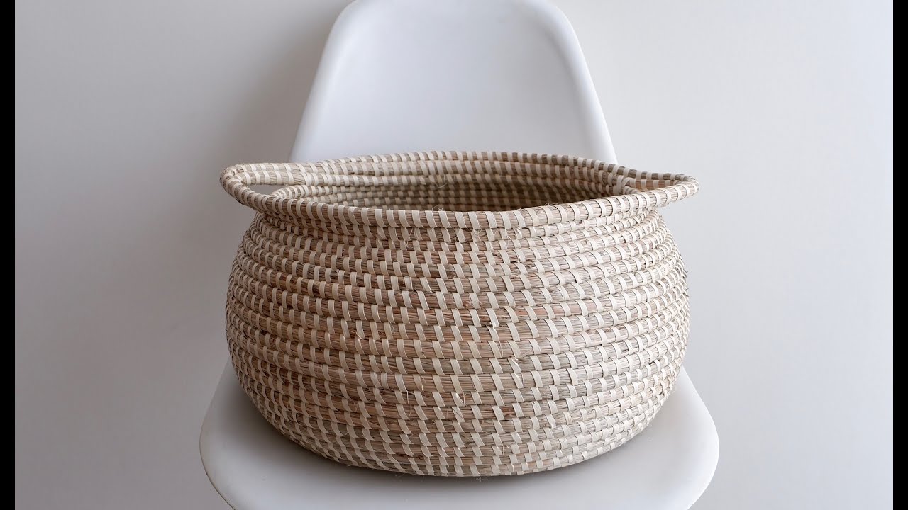 Seagrass and Palm Leaf - Vietnam Traditional Basket Weaving Technique