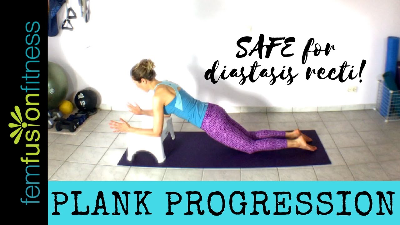 Plank Progression (Safe for Diastasis Recti!)