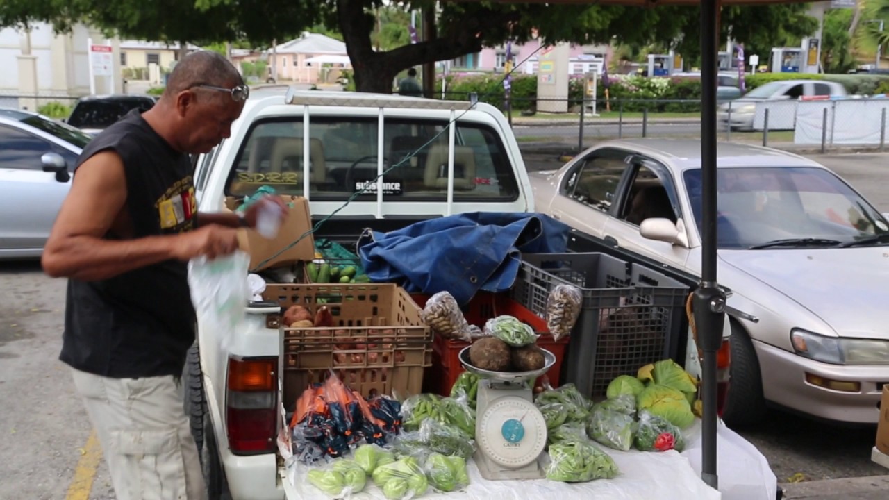 La Barbade Hoistins Marché local / Barbados Hoistins Local market