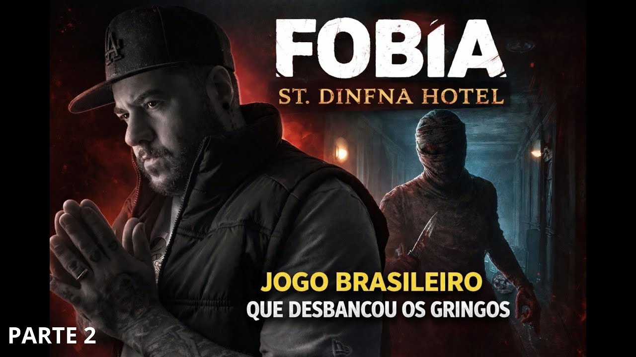 Esse JOGO BRASILEIRO de TERROR HUMILHOU os GRINGOS | Fobia St. Dinfna Hotel