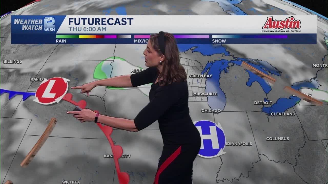 2/10 Warm-up continues with breezy winds for SE Wisconsin