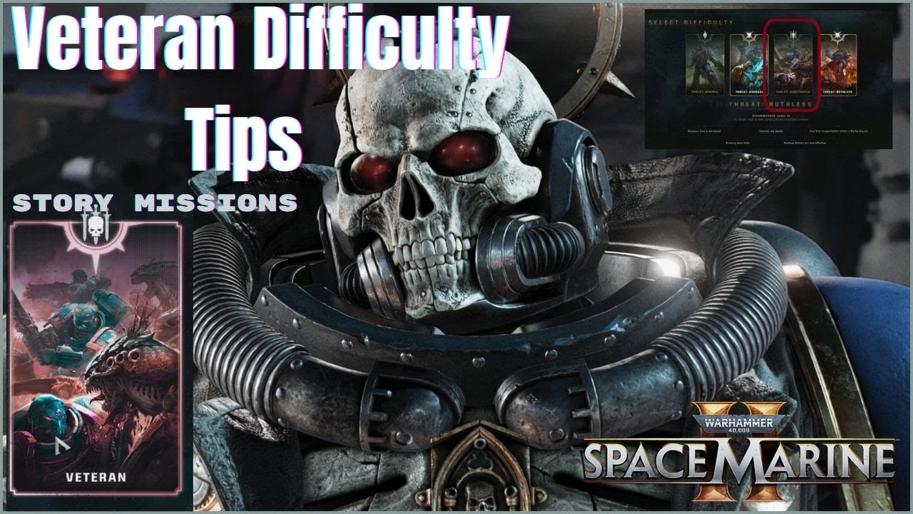 Warhammer 40K Space Marine 2  : 5 Veteran Difficulty Solo Play Tips You Don't Know