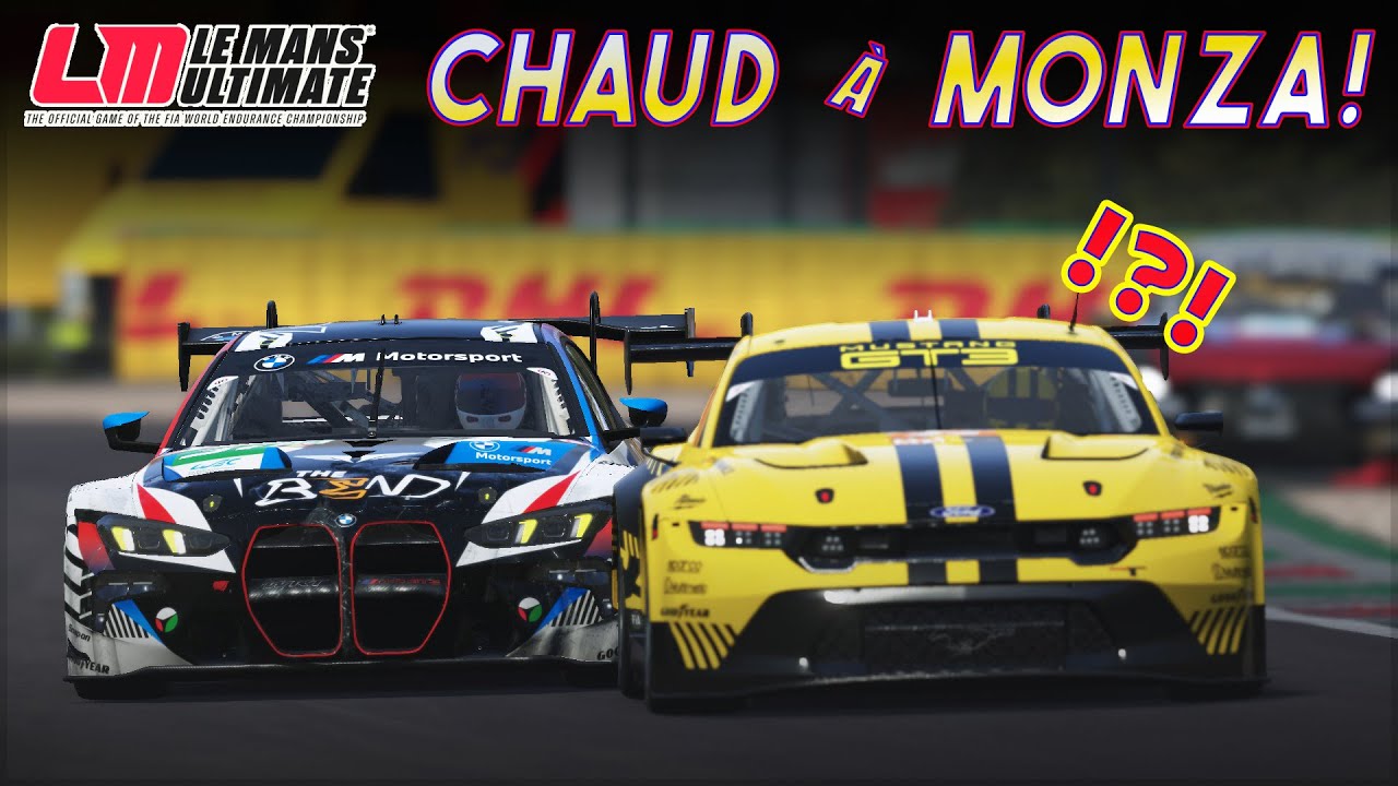 Le Mans Ultimate : Une SURPRISE à MONZA!