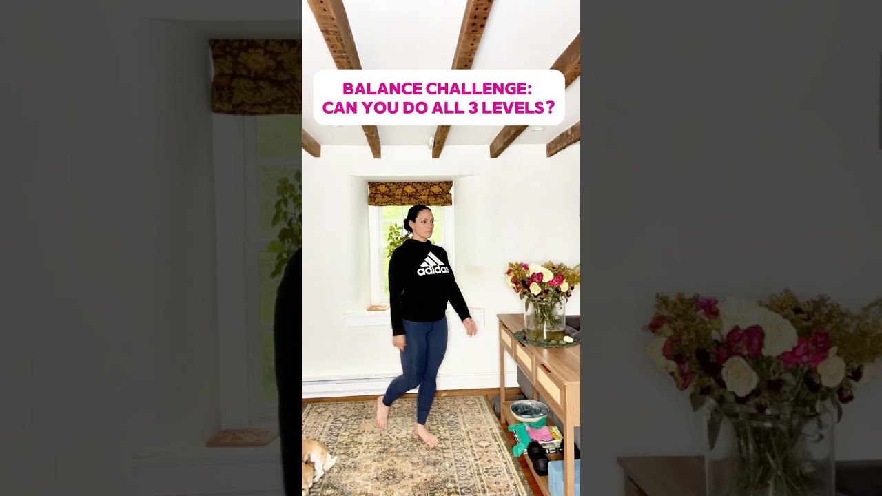 Balance Challenge: Can You Do All 3 Levels? 