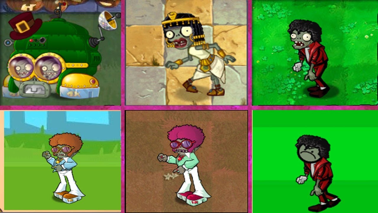 Plants vs Zombies Mod Version All Dancing Zombie