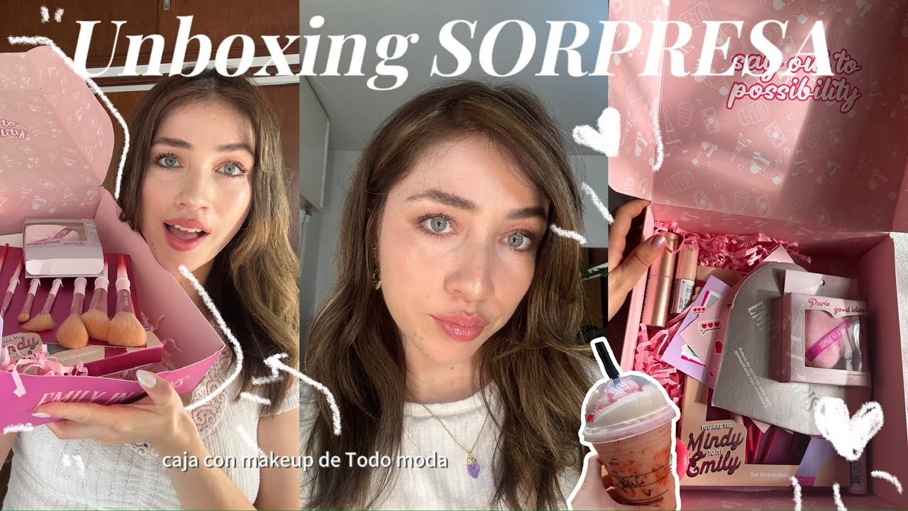Me llega UNA MEGA SORPRESA de TODO MODA! ✨Unboxing*🎁 mucho makeup 💄