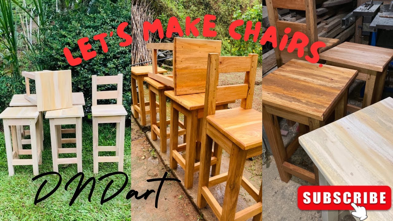 Let&rsquo;s make chairs 🪑 👉❤️#dndart #wood #woodworking #diy #handmade #chairs #penting #trending #art