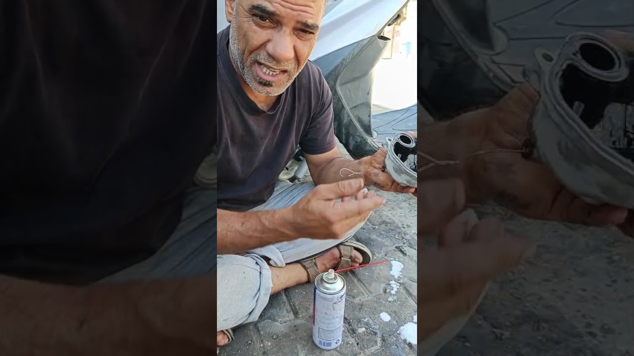 تنضيف مرشات قبق كور الدراجة 