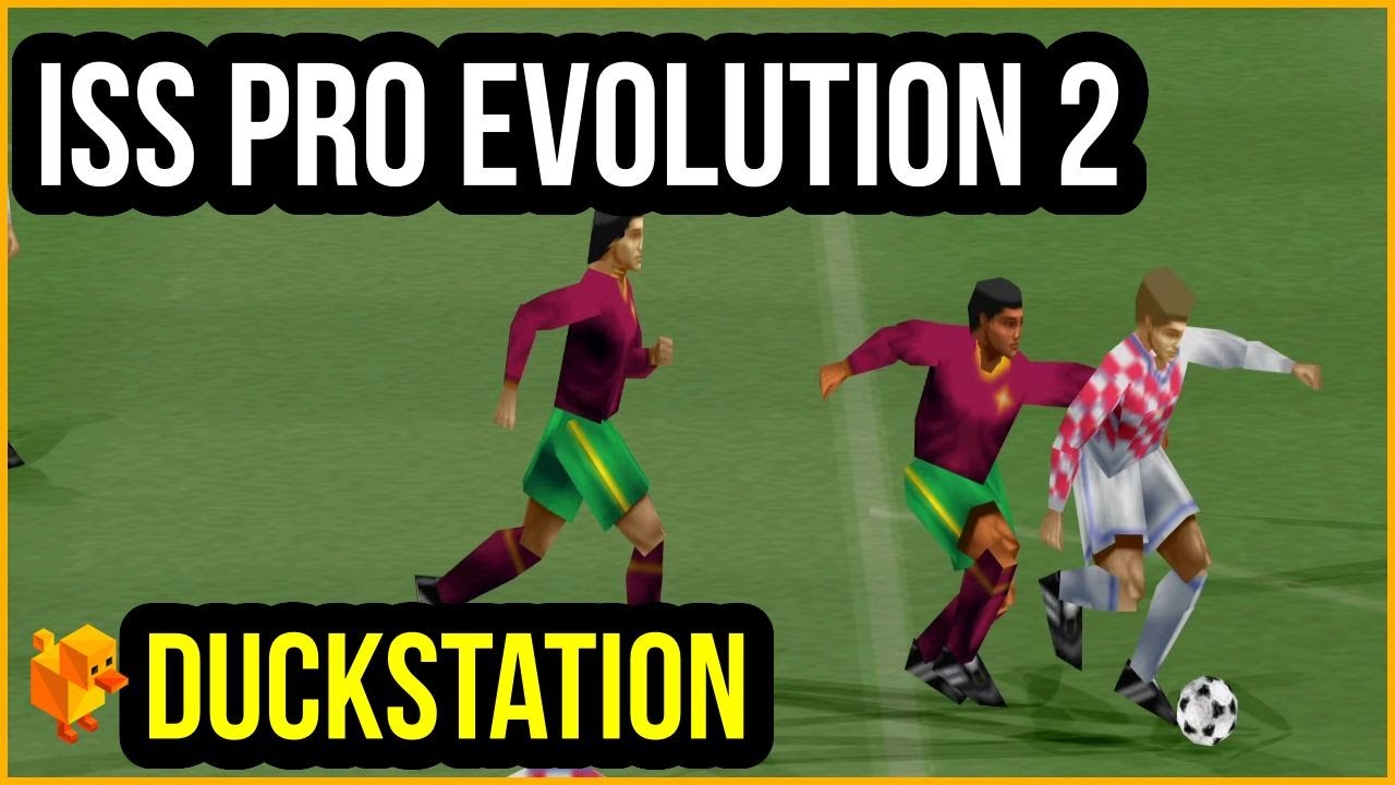 ISS Pro Evolution 2 - DuckStation | PGXP, 4K