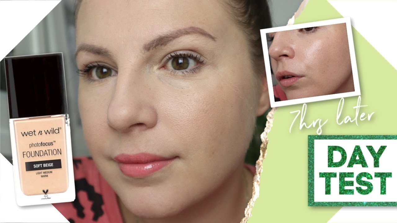 Wet n Wild Photo Focus Foundation - Review + Day Test - #BudgetBeautyMonth