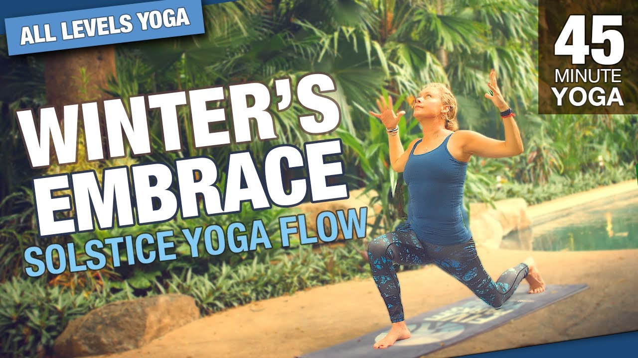 Объятия зимы: йога-флоу на солнцестояние — 45 минут — Five Parks Yoga