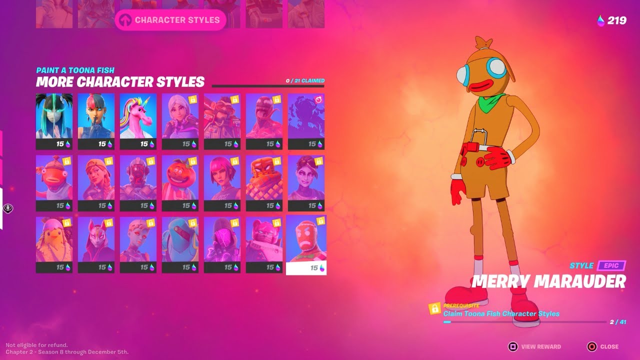 *NEW* Toona Fish styles..! Fortnite Battle Royale