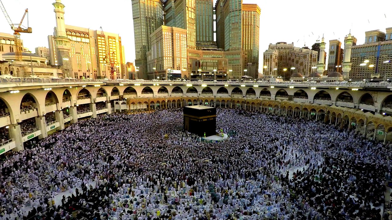 Sunset Time-lapse In Makkah During Namaz - Ramadan 2018