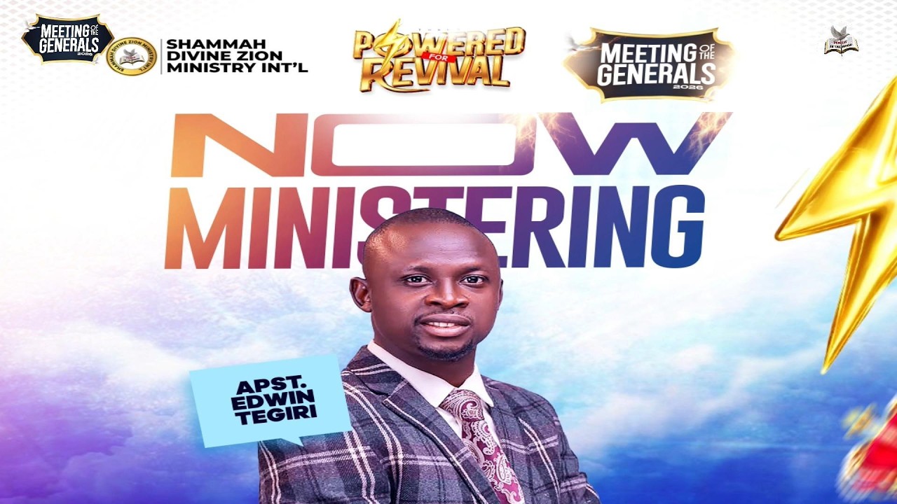 APST. EDWIN OTEGIRI | DAY 3 EVENING SESSION | MOG 2026 | POEWRED FOR REVIVAL | 25TH FEB 2026
