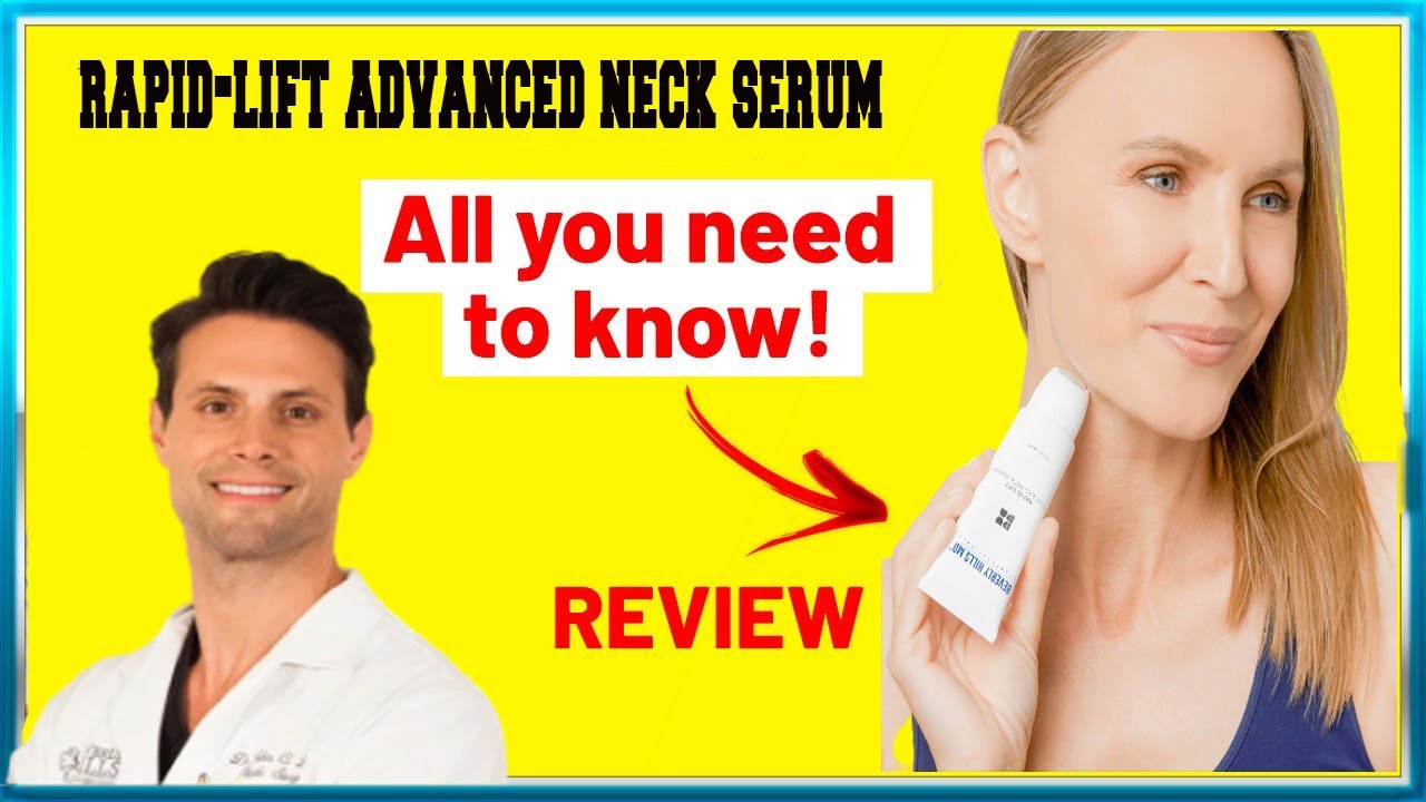 Beverly Hills MD Rapid Lift Advanced Neck Serum Review - Must Watch This Before Buying !