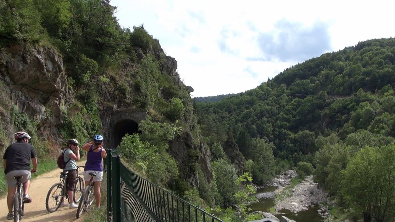 DOLCE VIA en VTT ( 1 ) de St  Agrève au Cheylard