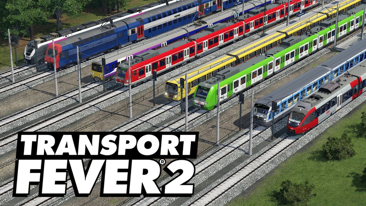 Transport Fever 2 Rennen 🚆Das große S-Bahn Rennen🚆
