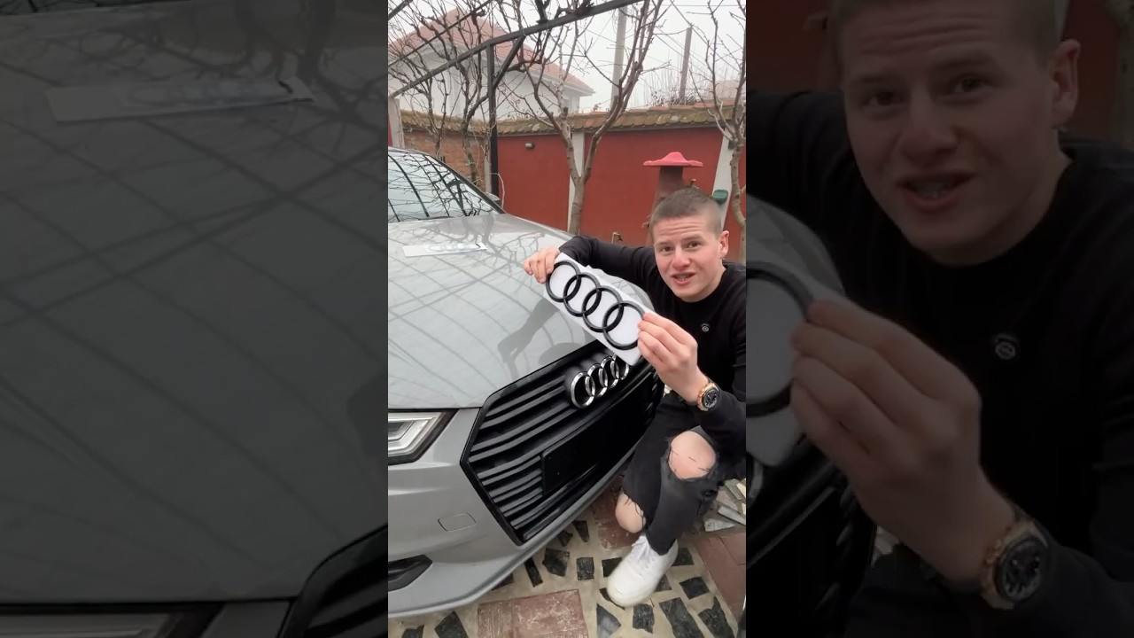 Menjam znakove na autu  #djape #automobile #auto #tuning