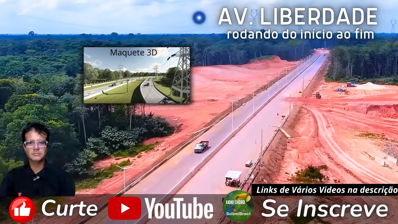 Avenida Liberdade DO INICIO AO FIM, veja tudo em Belém via expressa   fundamental para RMB Marituba