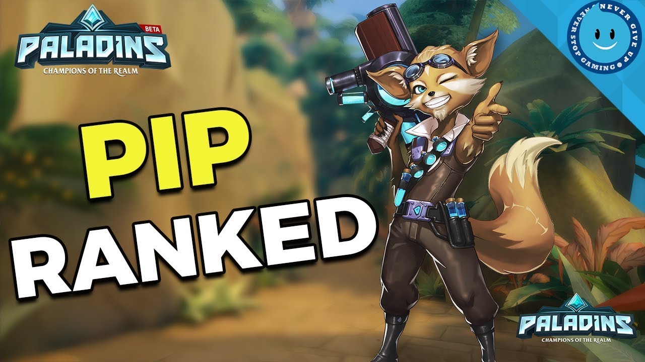 HOW TO DRAFT IN RANKED | PIP IS TOP TIER! Damage Build and Gameplay! (Paladins)