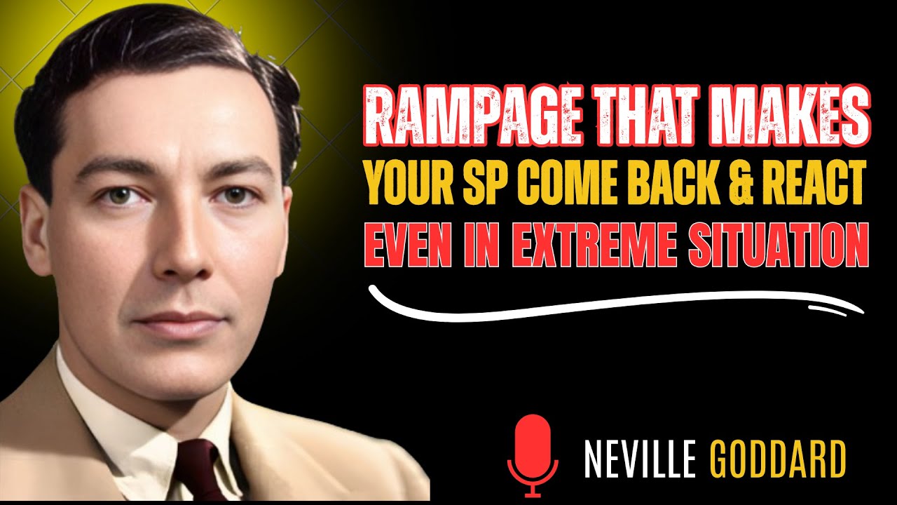 Rampage That Makes Your SP Come Back & React Even In Extreme Situations Neville Goddard Inspired