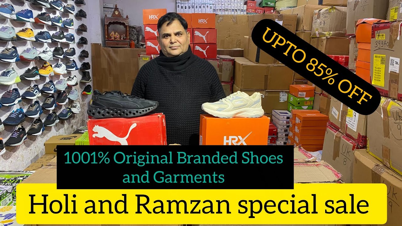 Holi & Ramzan Special Sale 🎉 | Upto 85% OFF on Branded Shoes & Garments | Wholesale Wonders Delhi