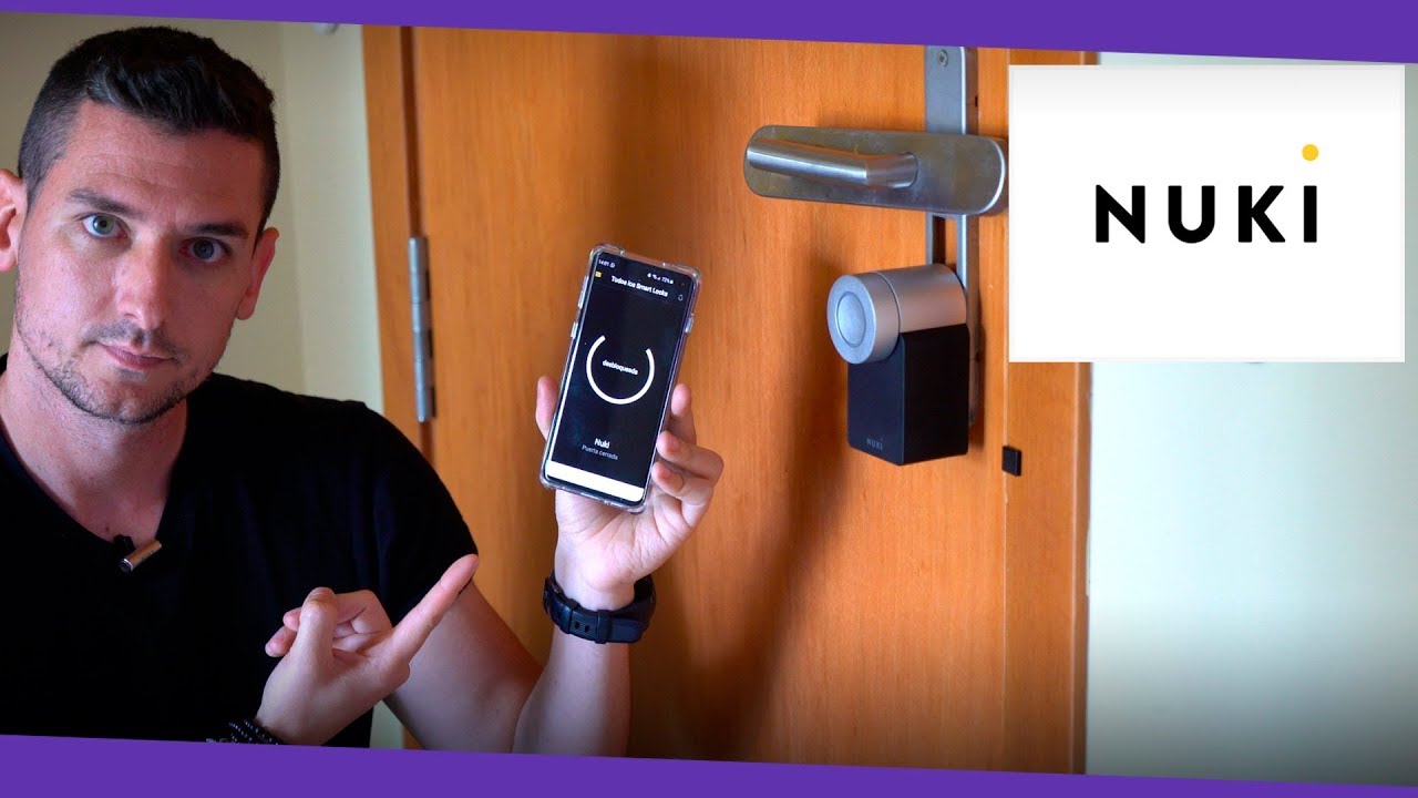 Abro la puerta de casa con mi smartphone!! | Nuki Smart Lock 2.0