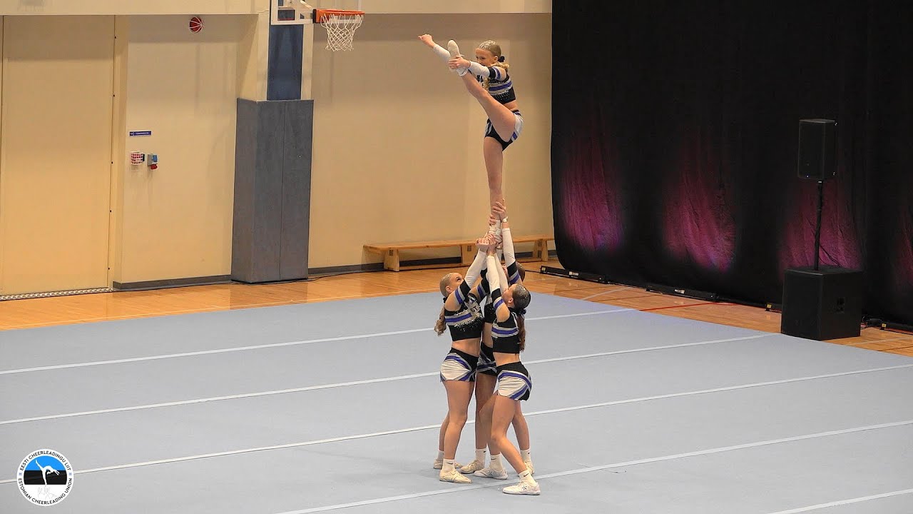 Thunder - TALTECH CHEERLEADERS 🏆🥇🥈💖 Level 4 Group Stunt Youth | ESTONIAN CHEER OPEN 2024 🔥🔥