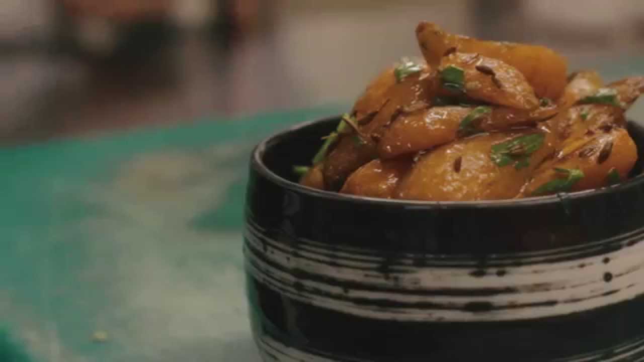 Cumin and Tarragon Roasted Chantenay Carrots with Mark Poynton