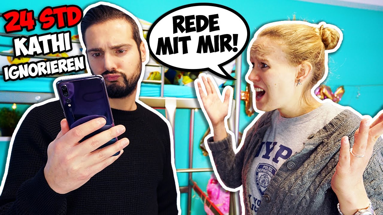 24 STUNDEN KATHI IGNORIEREN CHALLENGE! **sie wird richtig sauer auf Kaan**
