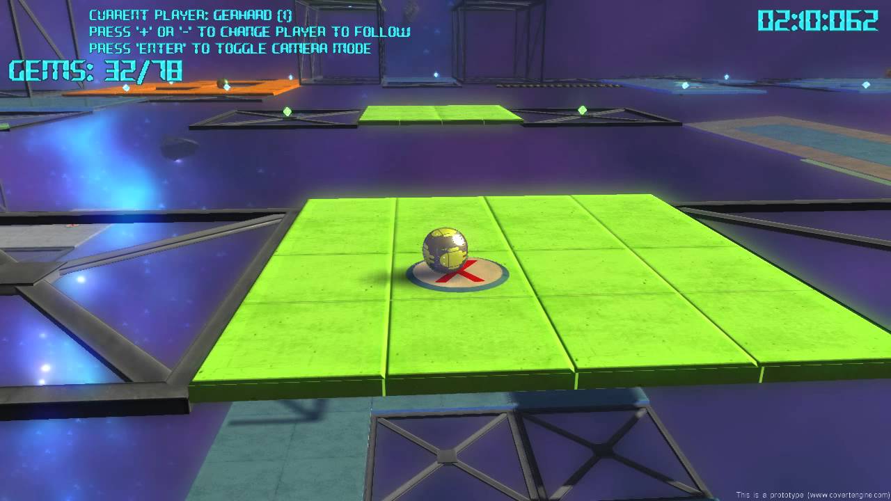 Ball Platform Game (Dexterity Ball 3D) (Bullet Physics)